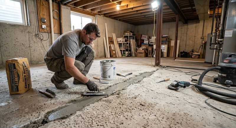 Slab Foundation Repair in Paramus, NJ