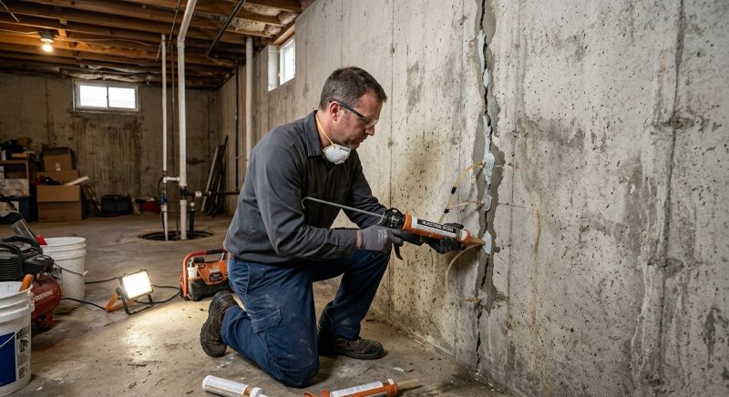 Structural Crack Repair in Paramus, NJ