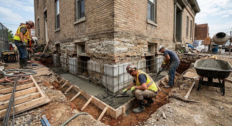 Underpinning Repair in Paramus, NJ
