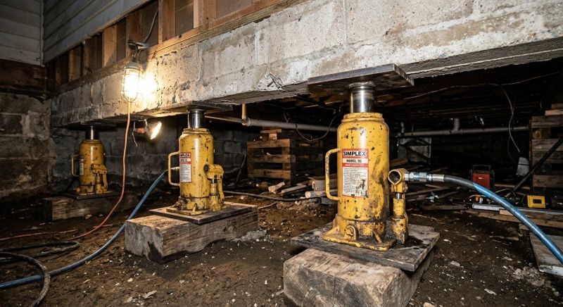Foundation Jacking in Ossining, NY