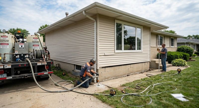 Foundation Lifting in Kearny, NJ
